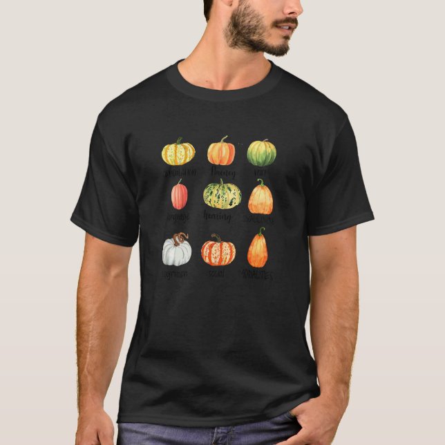 Fall Pumpkin Spice Scope Of Practice Speech Pathol T-Shirt (Front)