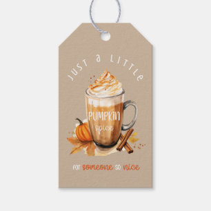 Fall Pumpkin Spice Someone Nice Thanksgiving Favou Gift Tags