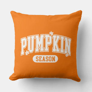 Fall Pumpkin Throw Pillow