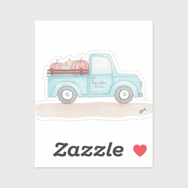 Fall Pumpkin Truck (Sheet)