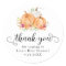Fall Pumpkins Baby Shower Thank You Stickers
