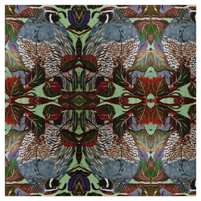 Fall Quail Guard Fabric (Swatch)