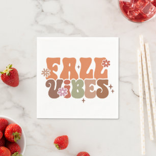 Fall Quote  Napkin