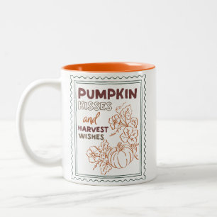 Fall Quote Two-Tone Coffee Mug