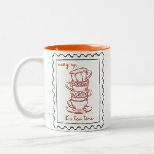 Fall Quote  Two-Tone Coffee Mug