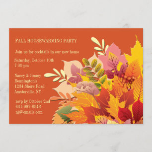 Fall Rapture Invitation