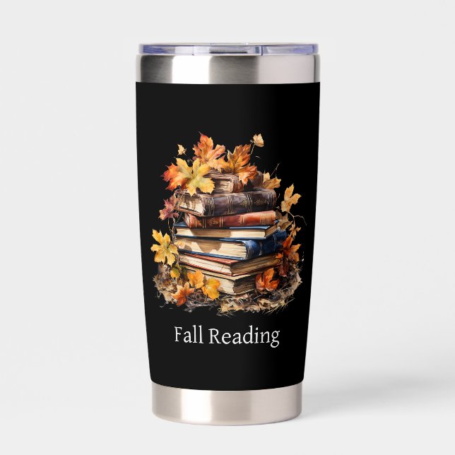 Fall Reading Insulated Tumbler (Front)