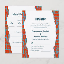 Fall Red Blue Attendance Diet Music RSVP