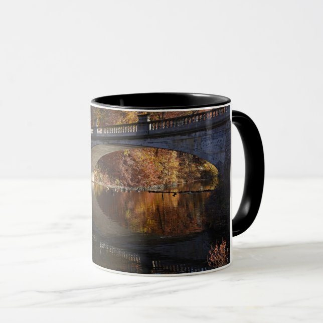 Fall Reflections at the Vanderbilt Estate Mug (Front Right)