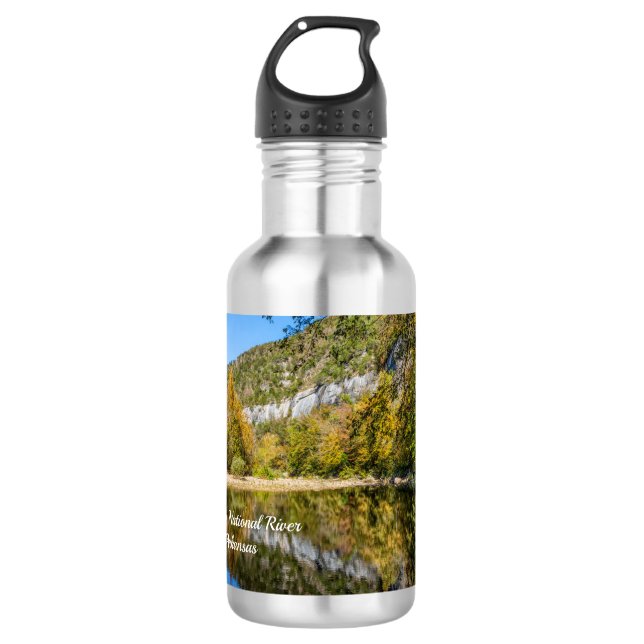 Fall Reflections Buffalo National River Bottle (Front)