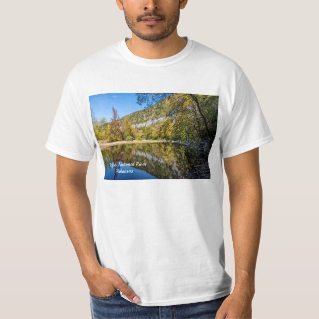 Fall Reflections Buffalo National River T-Shirt (Front)