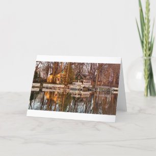 Fall reflections card