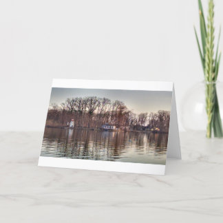 Fall Reflections on Pine Lake Card