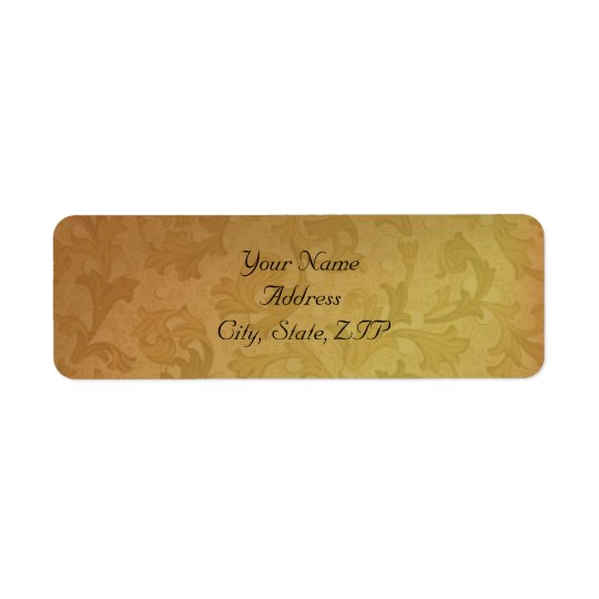 Fall Regency Return Address Return Address Label