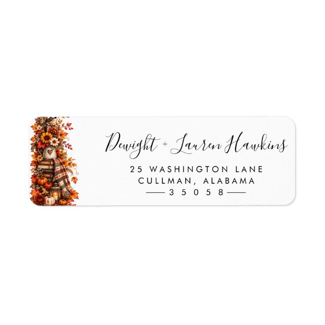Fall | Return Address Label (Front)