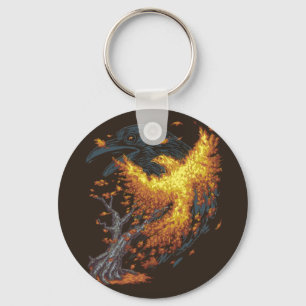 Fall Rising Keychain