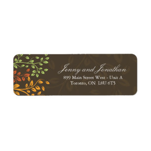 Fall RSVP Address Labels