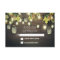 Fall RSVP cards with twinkle lights mason  jars