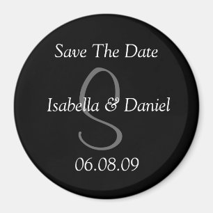 Fall Save The Date Magnet