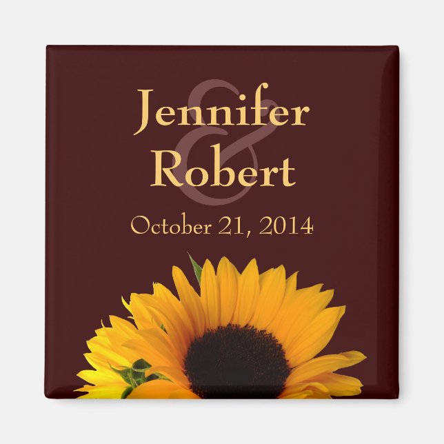 Fall Save the Date Magnet (Front)