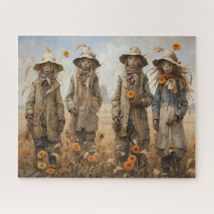 Fall Scarecrows Puzzle