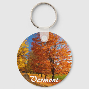 Fall Scene Keychain