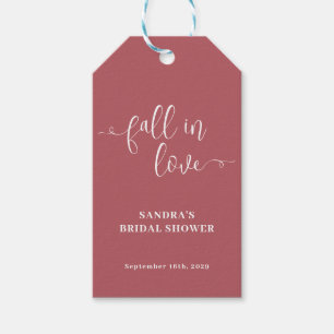  Fall Scripture Bridal Shower  Gift Tags