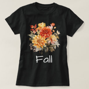 Fall Season   Autumn Leaves   Pumpkin T-Shirt