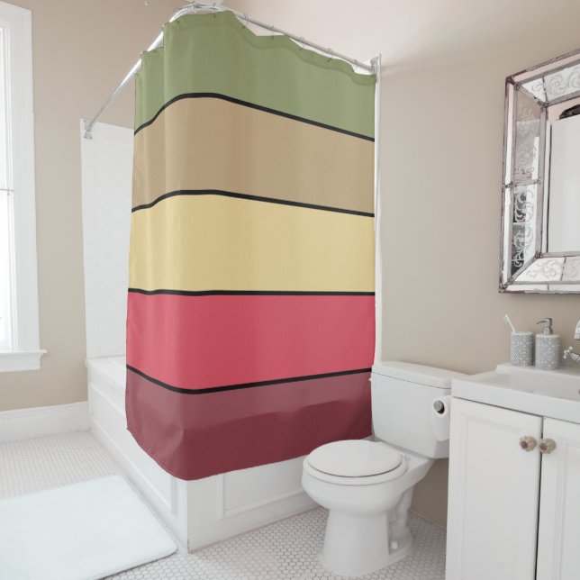 Fall Season Earth Tone Colours On Watercolor Paper (In Situ)