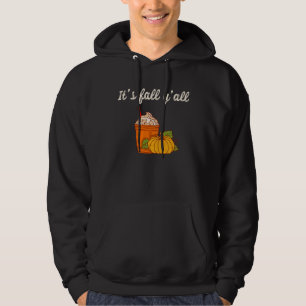 Fall Season   Girls Women Pumpkin Spice Coffee  2 Hoodie