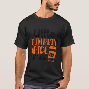 Fall Season Mommy's Pumpkin Spice Latte Date T-Shirt