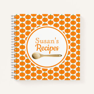 Fall Season Pumpkin Family Favourite Recipes Notebook
