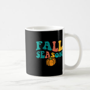 Fall Season Retro Groovy Thanksgiving Autumn Men W Coffee Mug