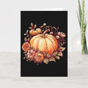 Fall Shirt Women Autumn Pumpkin Graphic Vintage Th Card
