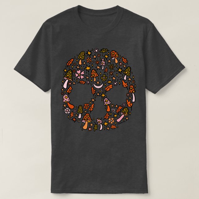 Fall Skull T-Shirt (Design Front)