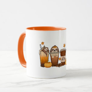 Fall Sloth Coffee Mug