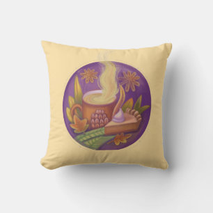 fall still life throw pillow