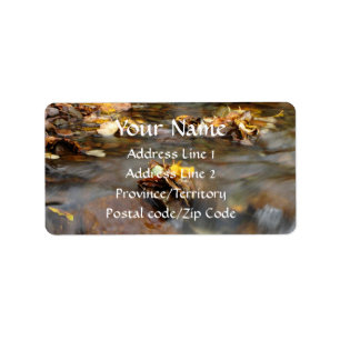 Fall Stream Label