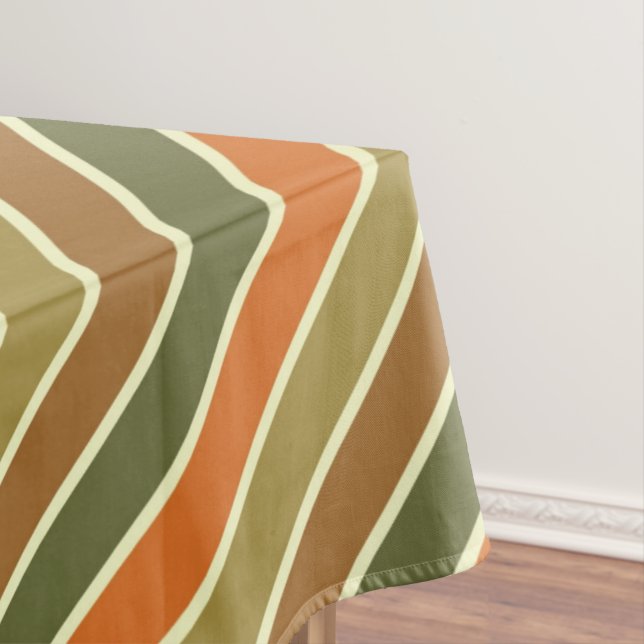 FALL STRIPES TABLECLOTH (In Situ)