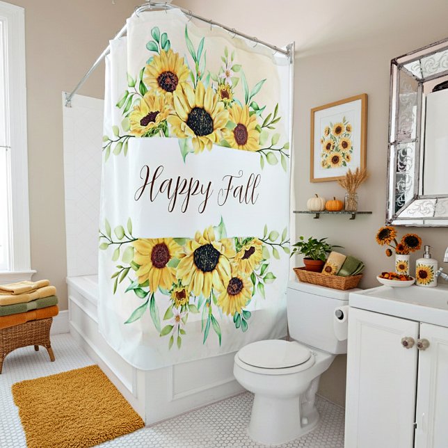 Fall Sunflowers frame with customizable text  (Creator Uploaded)