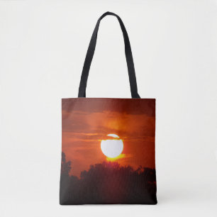 Fall Sunset Tote