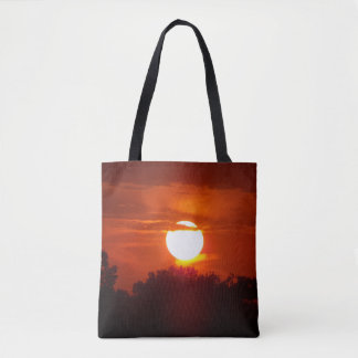 Fall Sunset Tote