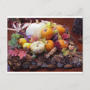 fall table postcard