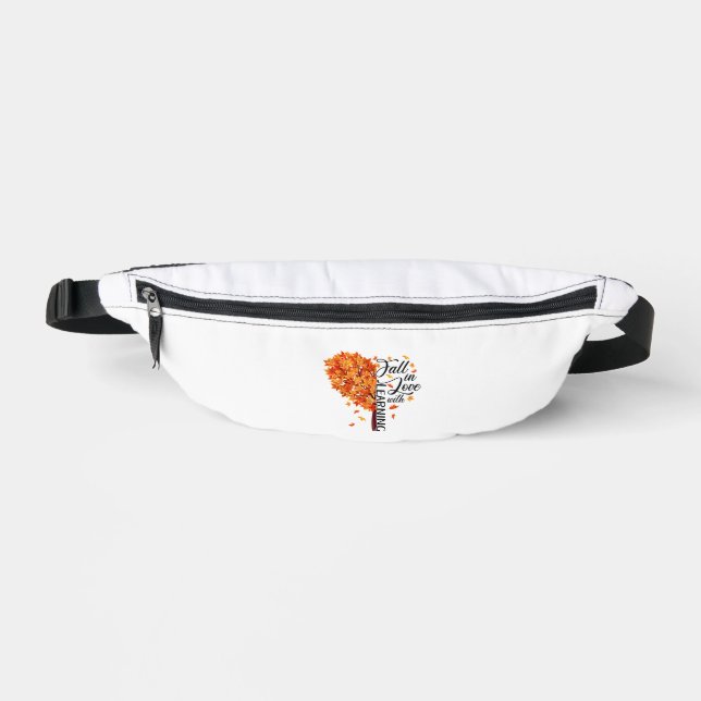 Fall Teacher Fall In Love With Learning Thanksgivi Fanny Pack (Front)