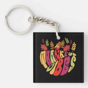 fall thanksgiving day specia keychain