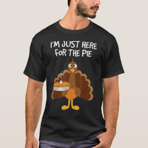 Fall Thanksgiving Food Joke Turkey Wobble Squad 1 T-Shirt