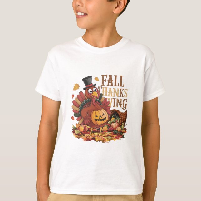 fALL THANKSGIVING T-Shirt (Front)