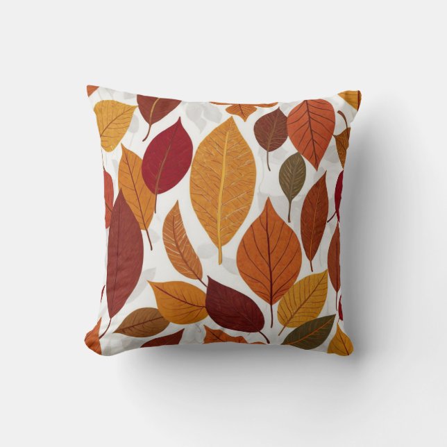 fall themed throw pillow  (Front)