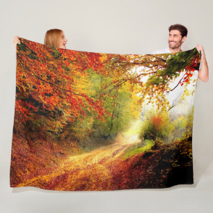 FALL TRAIL FLEECE BLANKET