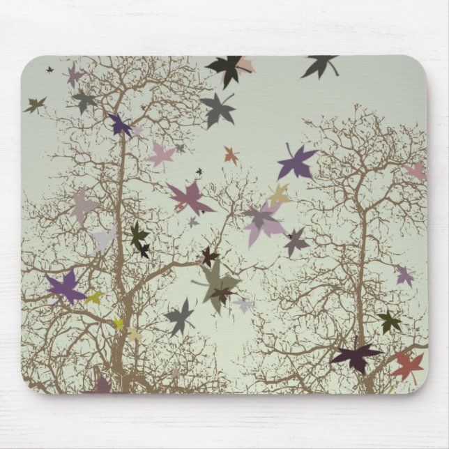 Fall Trees Mouse Pad (Front)